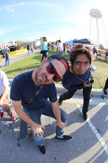 <!--wh15-->

Once we arrived in Winter Haven, we ran into our main man, and your favorite PBR Rep: Seamus. Himself and Uncle Sam pose for the flick here.