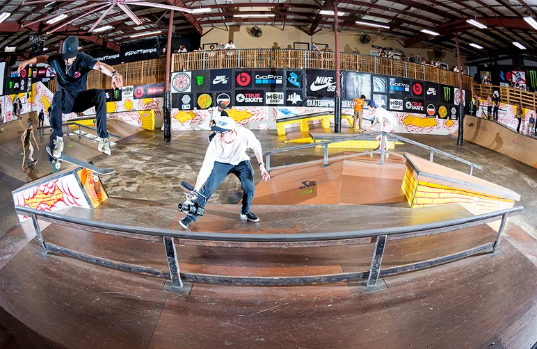 <!--am17thurs-->

Pop it up and slam it down! Maurio McCoy takes a Kicky Front Lip and goes the distance, while legendary Floridian filmer Joe Perrin captures all.