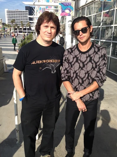 <!-- agendashow2014 -->
Classic moment with Chris Carter, owner of DNA Distribution. and Dylan Reider.