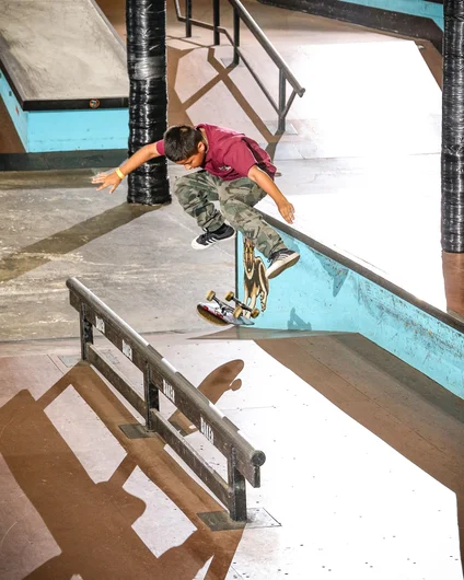 Kickflip from Enzo Bustamante

<!--schoolsoutjam24-->