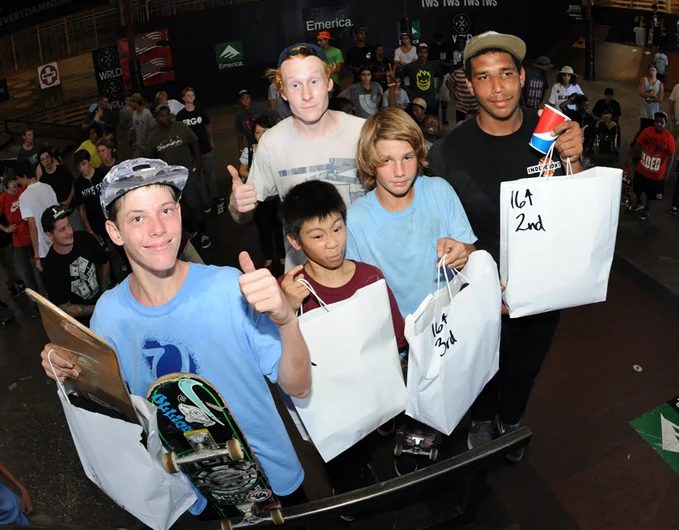 <!-- backtoschoolbash2013 -->

16 and Up Division Winners, left to right: Jake Ilardi 1st, Nick Noel 4th, Chris Reitz 5th, Marse 