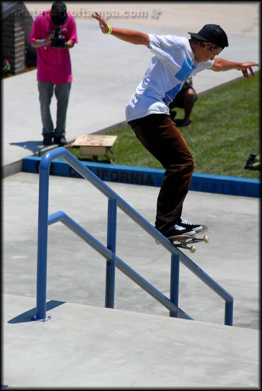 Scott Decenzo - frontside 5-0 on the Rincon rail