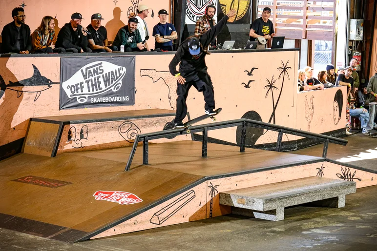 Santiago pinches a crook for the judges. SPoT OG Mike Frazier was up on the stands that day!

<!--cotcfinals2024-->