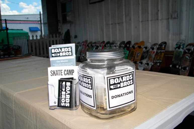 <!--b4b-photos-->

SPoT has these donation cups at the park and our Ybor shop, if you ever have some extra money or are just feeling generous, anything makes a difference.