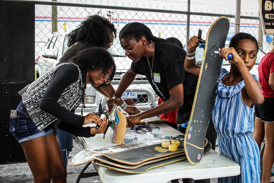 2nd Annual Girls Skate Clinic Photos