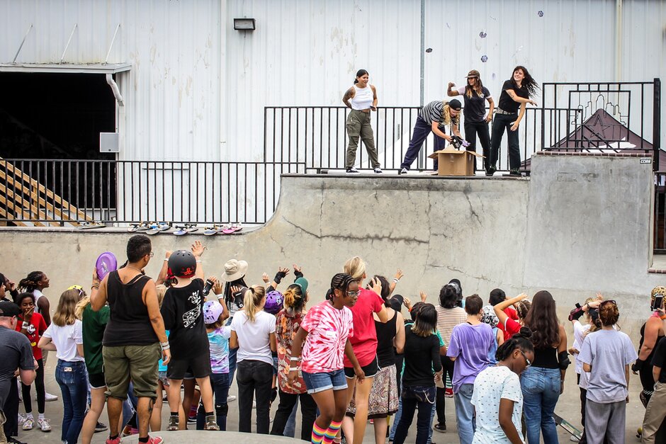 2nd Annual Girls Skate Clinic Photos