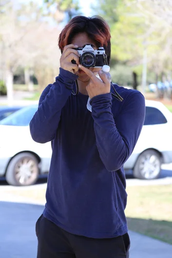 <!--wh15-->

Uncle Sam recently bought a new camera and was killing the film game. Naturally, we decided to take a photo of each other taking a photo.  You can check his photos <a href=