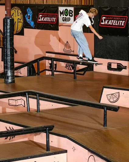 Liam Brocks bustin' out a casual Bump to Back Smith

<!--schoolsoutjam2023-->