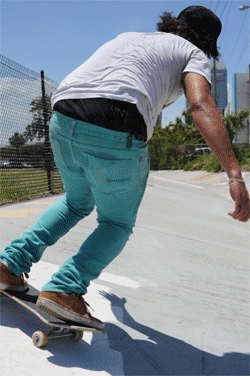 Alex Bowers - backside flip around