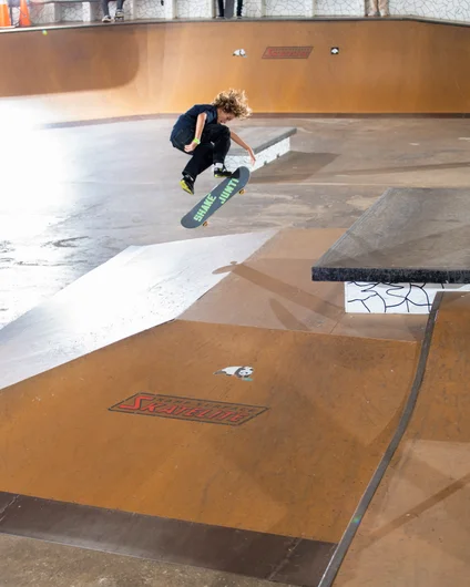 Nollie back heel went primo and Noah still landed it!

<!--backtoschoolbash2022-->