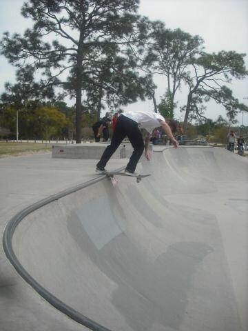 Backside tailslide for Aaron