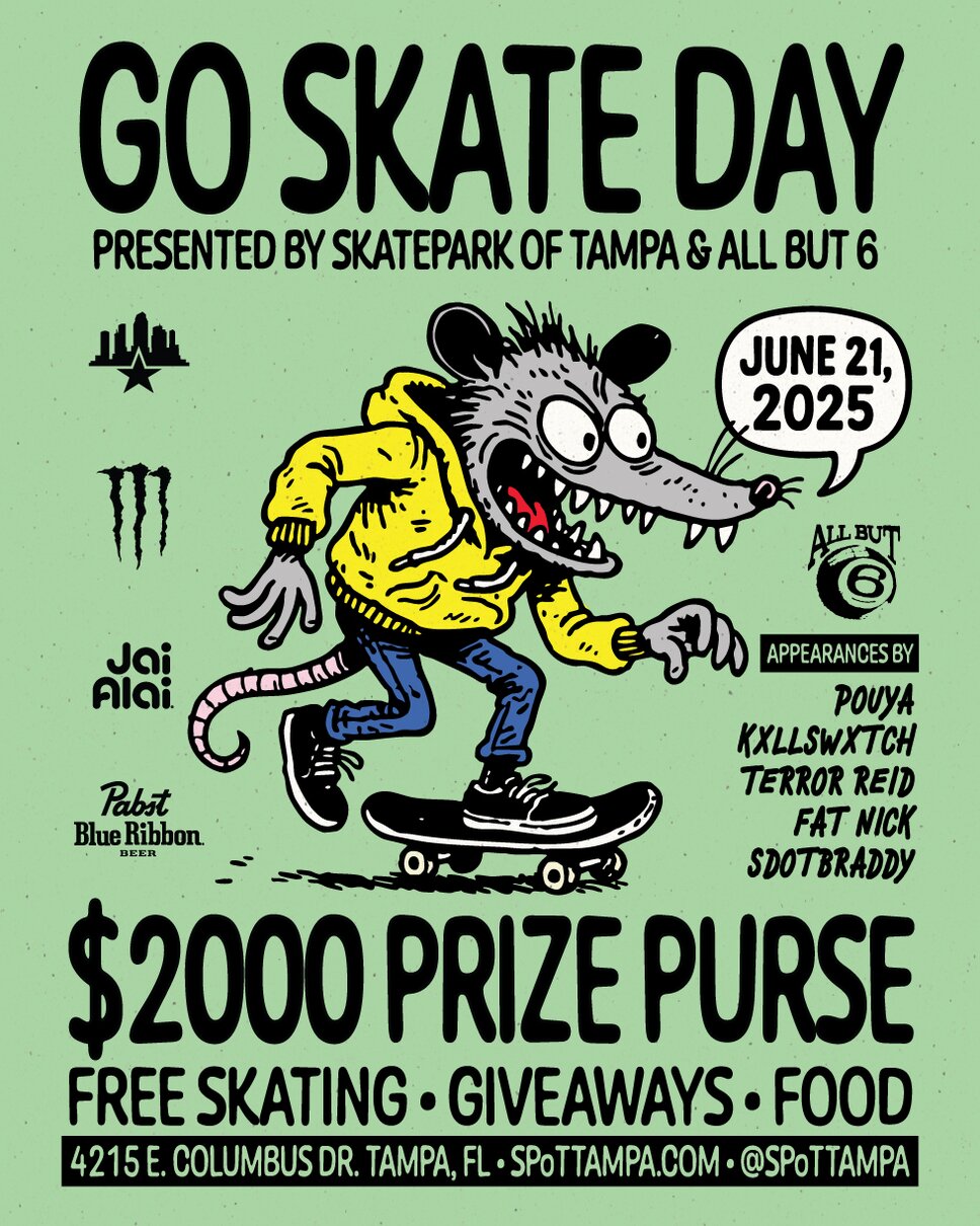 2025 Go Skate Day SPoT Flyer