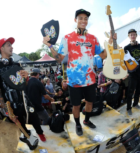 <!--finalspro14-->

Top 3: Nyjah Huston - 1st, Chaz Ortiz 2nd, Alec Majerus - 3rd.

