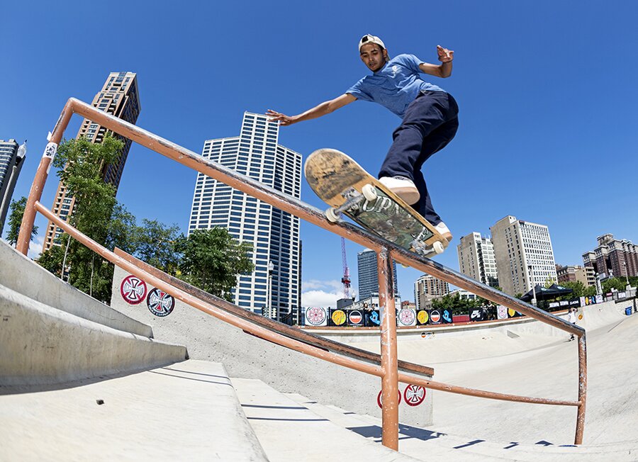 Damn Am Chicago 2017 Practice & Indy Best Trick