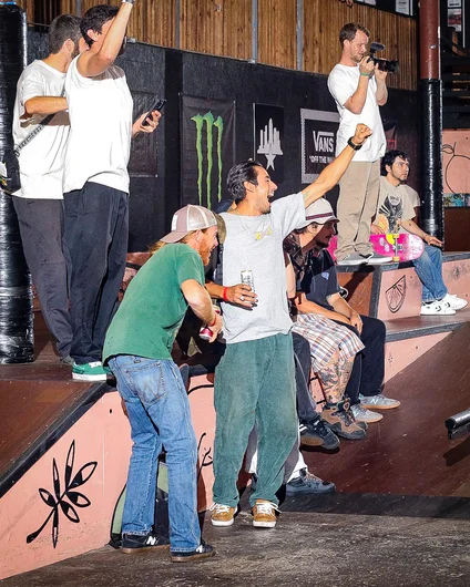 “And the crowd goes wild!”

<!--clashofthecrews23besttrick-->