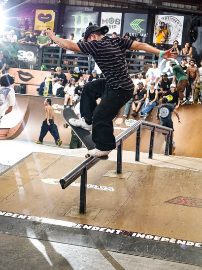 Deivid Tuesta - Nollie 270 to Blunt
<!--tampaam2023indybesttrick-->