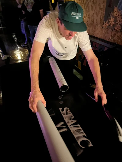 I caught Josh while he was still setting up.
<!--thursdayam2023staticvi-->
