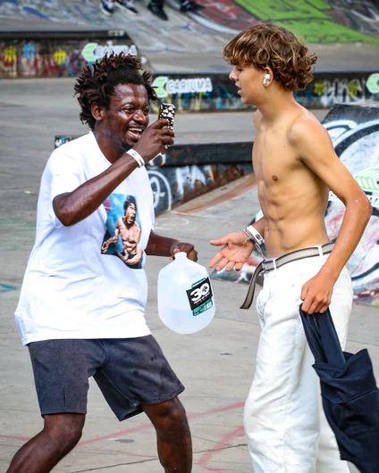 Aaron got the clip!

<!--damnamnyc23-day2-->