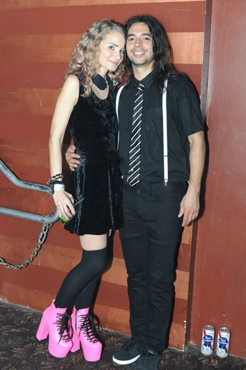 Devin and Porpe where the Hollywood couple of the night.<!-- Tampa Am 2012 Photos -->