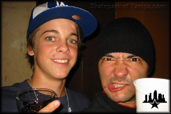 Ryan Sheckler and Rob Meronek