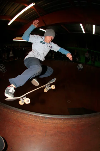 <!--ombj15-->

Levi Combs No Comply FS Disaster. He’s here every year for this.