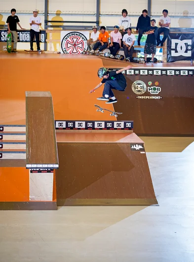 <!--daja18finals-->

Toa must have a good skate coach, Hardflip to flat.
