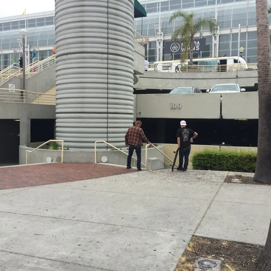 <!--agenda15-->

These were literally the first people Schaefer and I saw while walking up, Jon Dixon and Jamie Tancowny scoping an evil looking handrail leading straight to hell. We didn’t hang around long enough to see if either of them hit it.