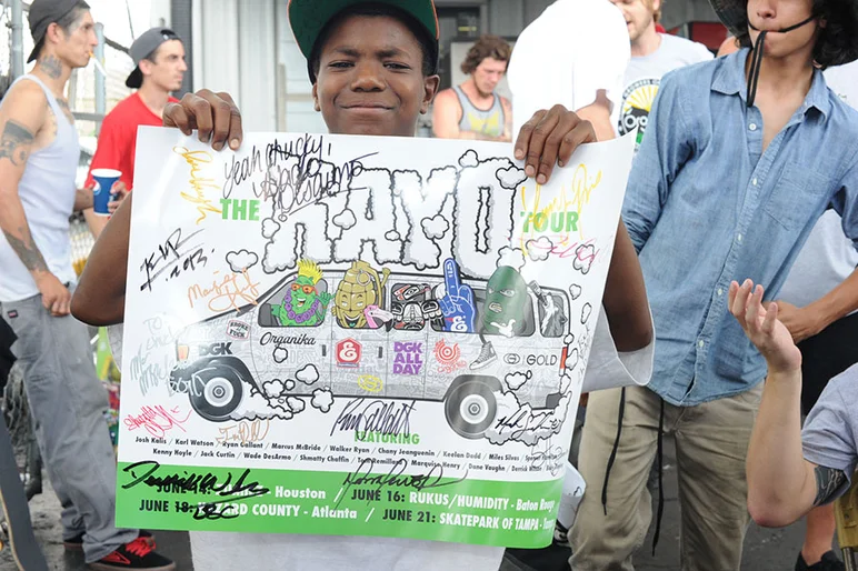 Now that's a good ending to a good day.  Thanks again to Kayo and everyone who came out to skate with us.<!-- Go Skateboarding Day 2013 With Kayo -->