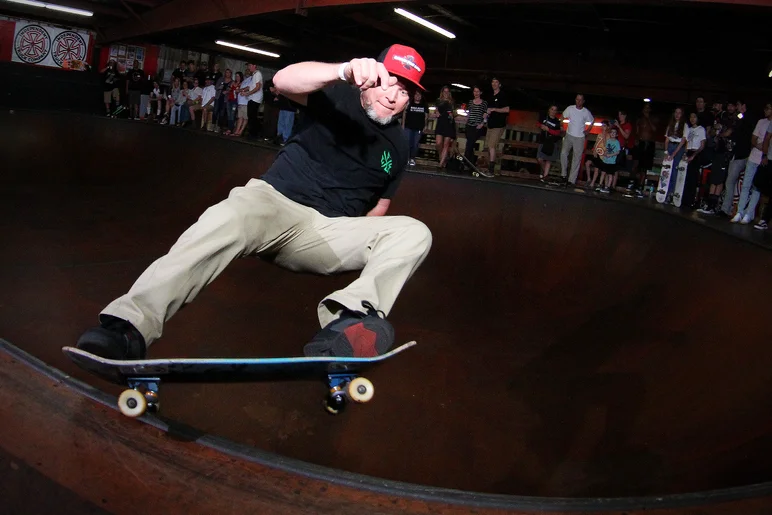 <!--ombj18-->
Jimmy Dennis is a ruler! He's brings up the energy to 1000% at any of our events. Thanks for everything you do Jimmy! Frontside Grind