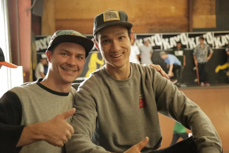<!-- 2013harvestJam -->

Expedition One’s Ryan Gallant and Joey Pepper were hanging out and helping hand out prizes.