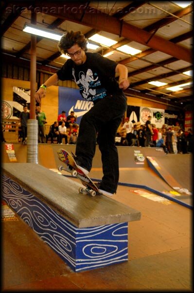 Justin Brock - frontside bluntslide