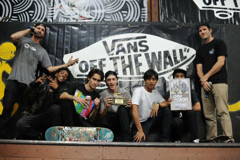 Second place in our own house is not bad.  Thanks again to all the shops that came over to rip and chill with us.<!-- Clash of the Crews 2013 Presented by Vans -->