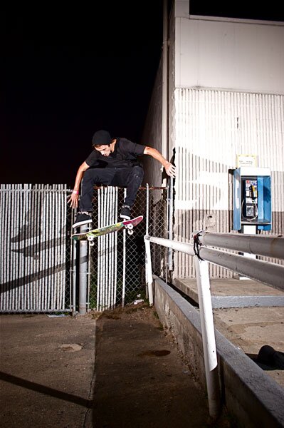 Dylan Perry got a quick street photo - kickflip