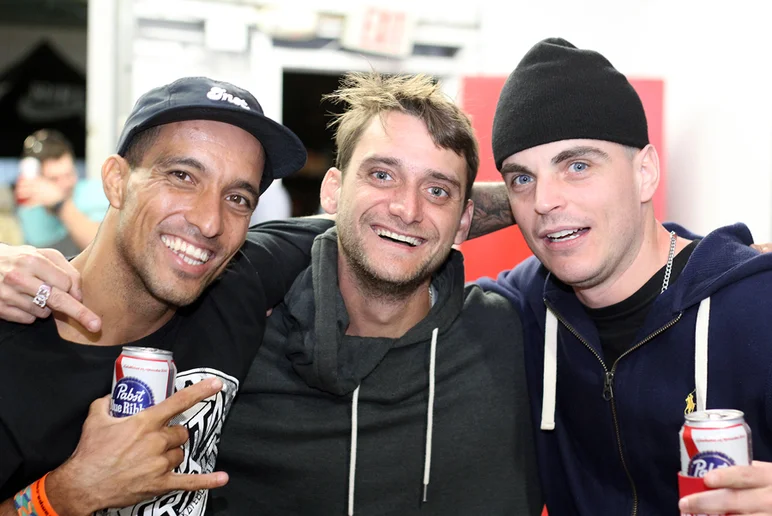 <!--pro17-frinight-->

The Brazilian Brotherhood - Paulo Ventura, Carlos Iqui and Fernando Soares.