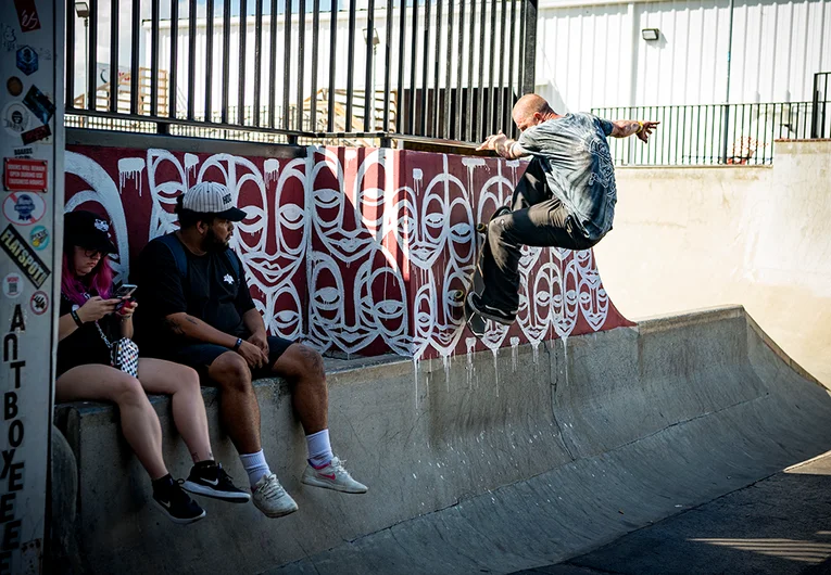 This power couple is not that hyped on Brian Adams Front Wallride.
<!--tampapropractice21-->