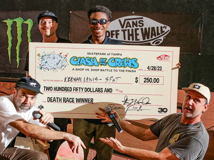 Our guy Keenan Lewis defended his 2020 title and won $250 in the process

<!--clashofthecrews23-->