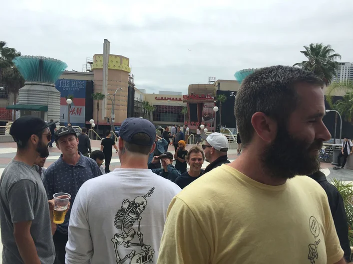 <!--agenda15-->

Back outside. Sometimes it’s more about who’s in the background.