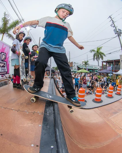 Let's get some skating going. Curren kicking off the 8 & under division!

<!--skatingacrossborders2022-->