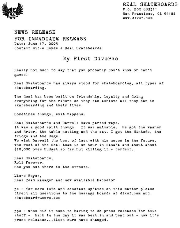 Darrell Stanton is off Real