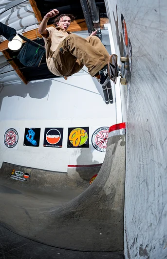 <!--dacm17-p-->

Like Flypaper, Jackson Davis jumps up on the wall and sees whats stickin’.