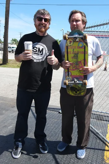 Tom Curren and Lance Mountain.<!-- Tampa Pro 2013 Thursday and Friday -->