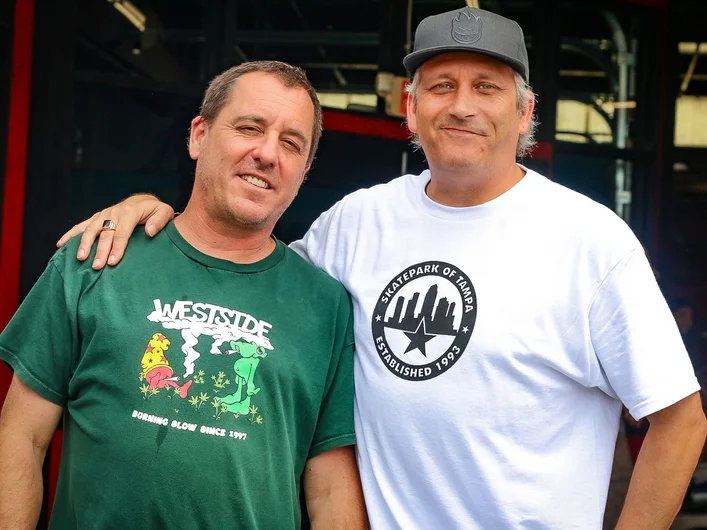 Best buds - John Montesi and some dude that fixes our internet.

<!--goskateboardingday2023-->