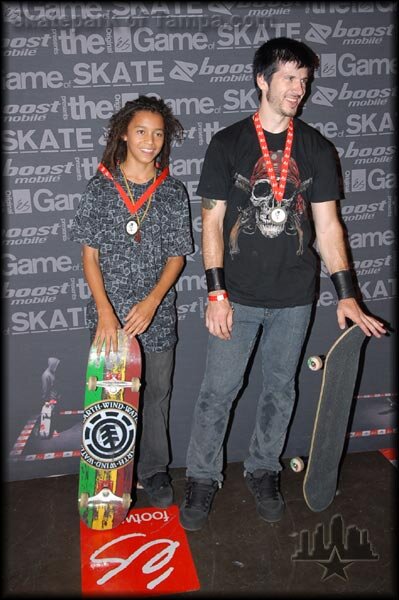 Chris Cole and Nyjah Huston