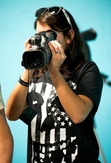 <!--am15-thursday-->

This girl somehow found the only VX1000 lens cap in existence, hold onto that thing honey gonna be worth some money someday.