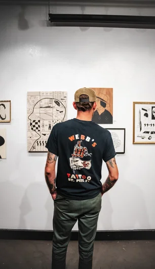 Matt McDole's art covers the course and the walls at The Bricks!


<!--tampapro23fridaynight-->