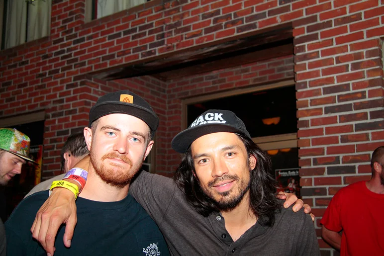 <!--pro14night2-->

The Andersons: Mike and Kenny.