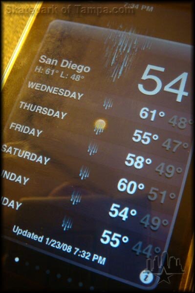 Bad San Diego Weather