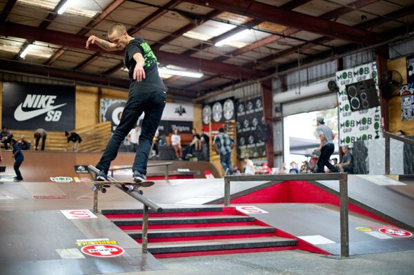 Chris Troy with the frontside Florida hurricane