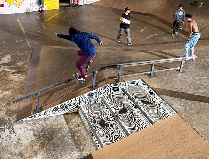 <!--am17friday-->

Like jumpin’ ship from a Zero to a hero, Franky Villani Gap Lips the new rail/stair contraption.