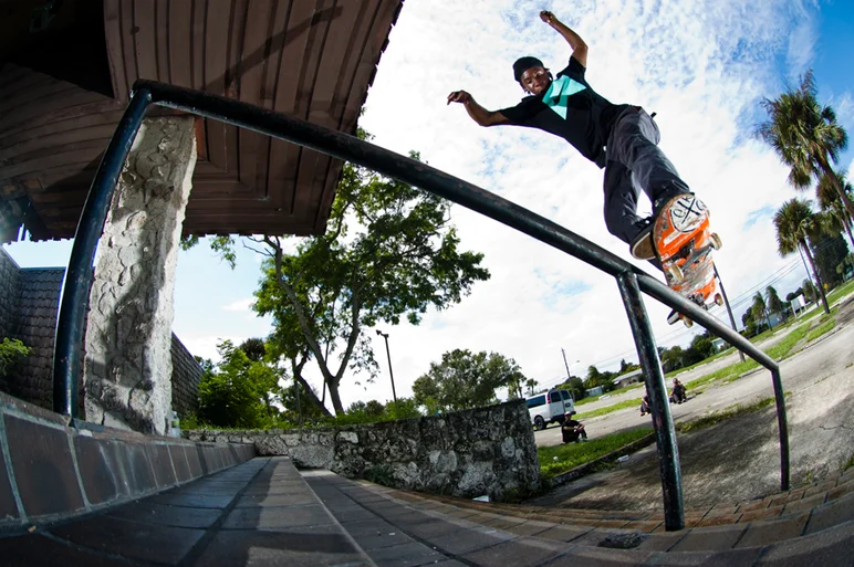 <!-- melbourne2013 -->

Markus wrapped things up with a frontside Hurricane.